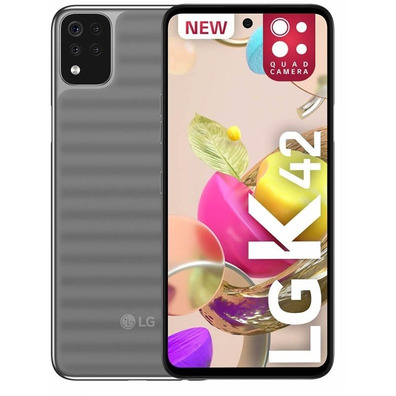 Smartphone LG K42 3GB/64GB/6.6 " Gris