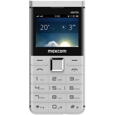 Smartphone Maxcom Comfort MM760 para personas Mayores Blanco