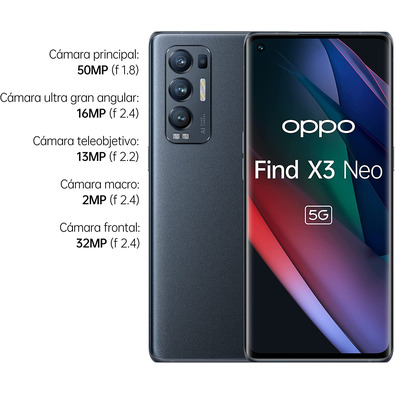 Smartphone Oppo Finden X3 Neo 5G 12GB/256GB Schwarz