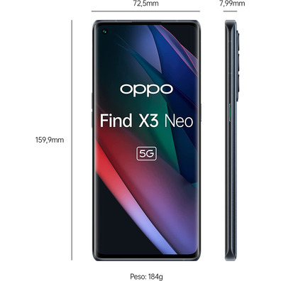 Smartphone Oppo Finden X3 Neo 5G 12GB/256GB Schwarz