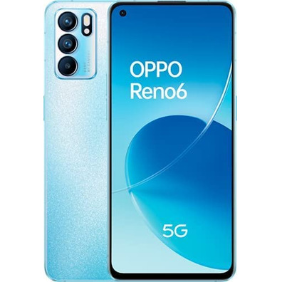 Smartphone Oppo Reno 6 5G 8GB/128GB 6.43 '' Artic Blue