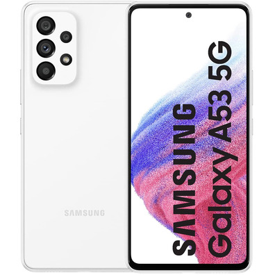 Smartphone Samsung Galaxy A53 8GB/256GB 6.5 '' 5G Blanco