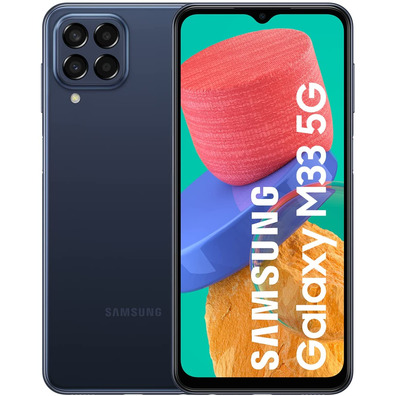 Smartphone Samsung Galaxy M33 6GB/128GB 6,6 '' 5G Azul