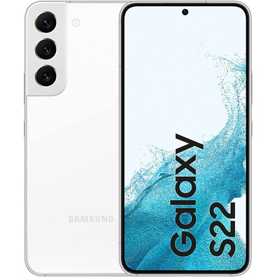 Smartphone Samsung Galaxy S22 S901B 8GB/128GB 6.1 '' 5G Blanco