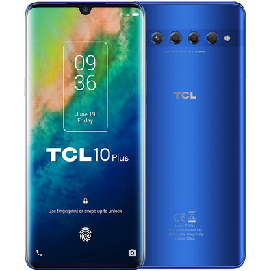 Smartphone TCL 10 Plus 6GB/256GB 6.47 " Azul Moonlight