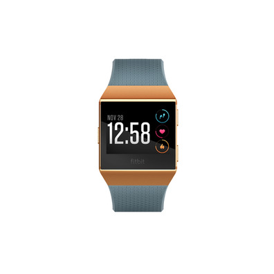 Smartwatch Fitbit Ionic Sport Blau Grau / Naranja Metallisiert