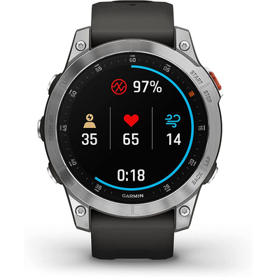 Smartwatch Garmin Epix 2 Plata/Gris