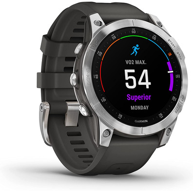 Smartwatch Garmin Epix 2 Plata/Gris