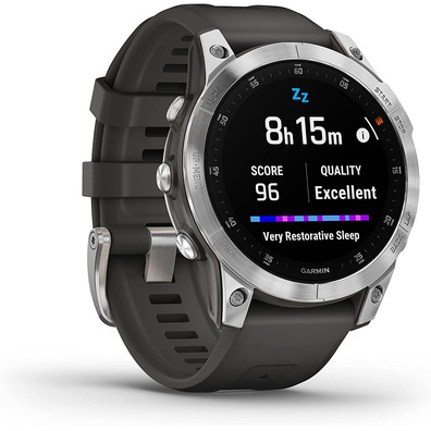 Smartwatch Garmin Epix 2 Plata/Gris