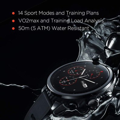 Smartwatch Von Xiaomi Amazfit Stratos 2 Schwarz