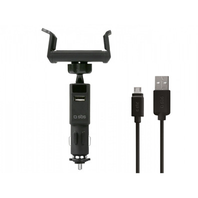 Car holder charger with USB for Smartphones up