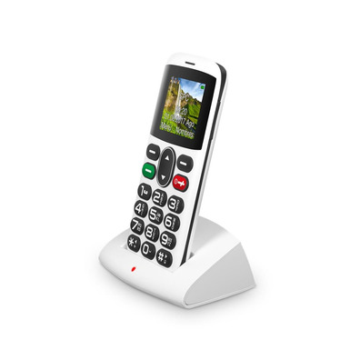 SPC Symphony Telefon Mobile BT FM + Dock Blanco