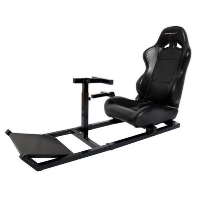 Seat + Support steering wheel and pedals SpeedBlack DS Schwarz