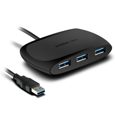 SpeedLink Snappy USB-Hub 3.0 4-port passiv