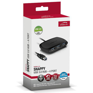 SpeedLink Snappy USB-Hub 3.0 4-port passiv