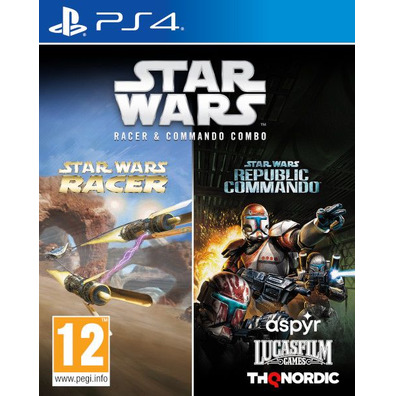Star Wars Racer und Commando Combo PS4