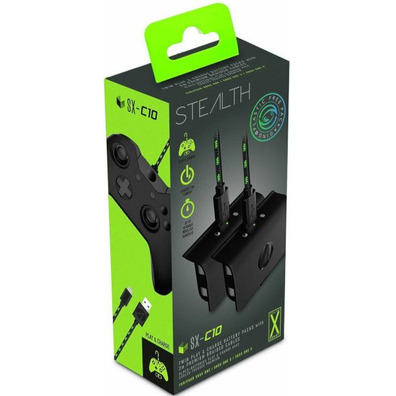 Stealth Play und Charge Kit Dual Xbox One/Xbox Series X