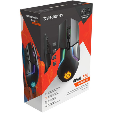 Steelseries Rival 650 Inalámbrico Óptico