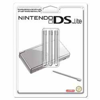Set 3 Zeiger Stylus DS Lite Silver