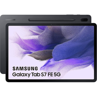 Tablet Samsung Galaxy Tab S7 FE 12.4 " 6GB/128GB 5G Negra