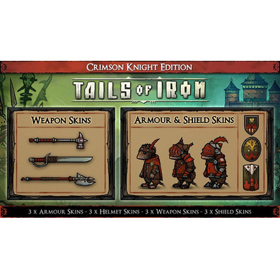 Schwänze von Iron Crimson Knight Edition PS4