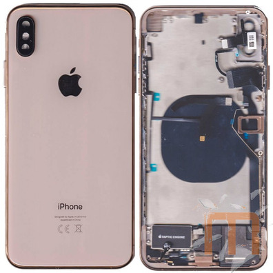 Deckel Batterie Abdeckung Rückseitige Kamera für iPhone, XS Gold
