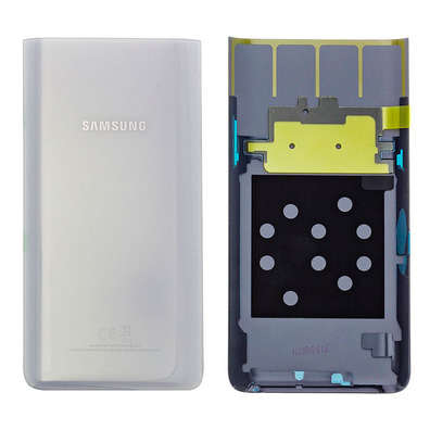 Batterieabdeckung - Samsung Galaxy A80 Weiss