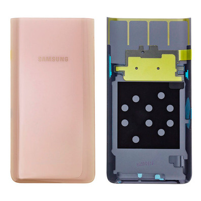 Batterieabdeckung - Samsung Galaxy A80 Rose Gold