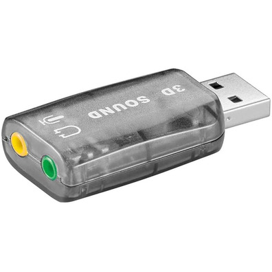 Tarjeta de Sonido USB Goodbay Externa 3.5mm