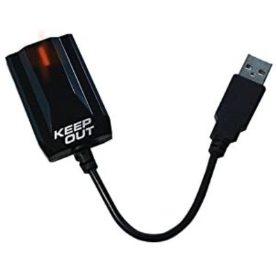 Tarjeta de Sonido Halten Sie sich auf 7.1 USB