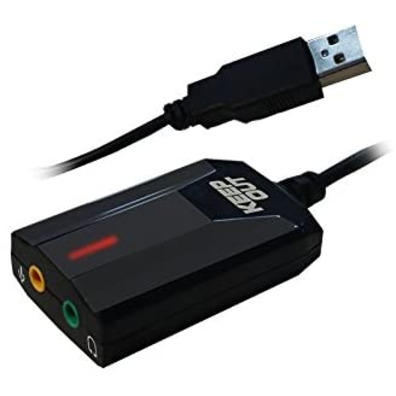 Tarjeta de Sonido Halten Sie sich auf 7.1 USB