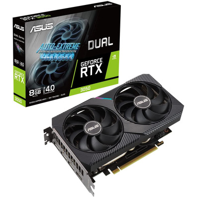 Tarjeta Gráfica Asus Dual RTX 3050 8GB GDDR6