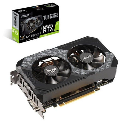 Tarjeta Gráfica ASUS TUF Gaming Geforce RTX 2060 OC 6GB DDR6 1365 MHz