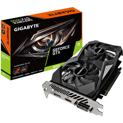 Tarjeta Gráfica Gigabyte GTX 1650 D6 Windkraft OC 4GB