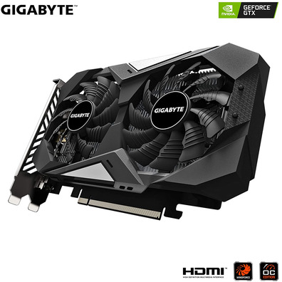 Tarjeta Gráfica Gigabyte GTX 1650 D6 Windkraft OC 4GB