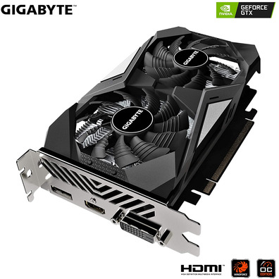 Tarjeta Gráfica Gigabyte GTX 1650 D6 Windkraft OC 4GB