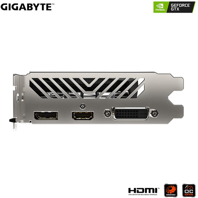 Tarjeta Gráfica Gigabyte GTX 1650 D6 Windkraft OC 4GB