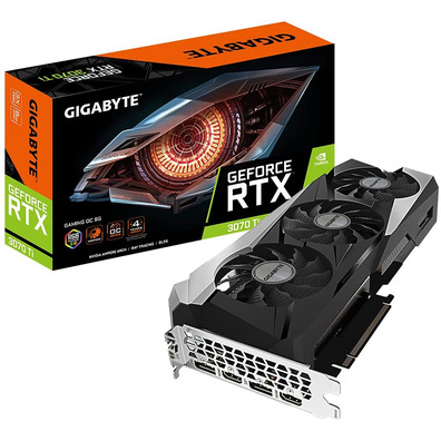 Tarjeta Gráfica Gigabyte RTX 3070Ti Gaming OC 8GB GDDR6X