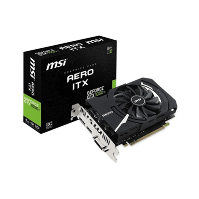 Tarjeta Gráfica MSI GTX1050 TI Aero ITX OCV1 4GB DDR5