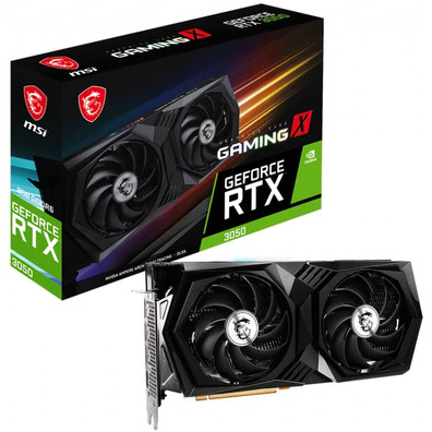 Tarjeta Gráfica MSI RTX 3050 Gaming X 8GB GDDR6