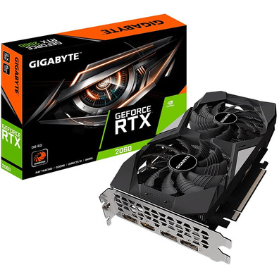 Tarjeta Gráfica Nvidia RTX2060 6GB GDDR6