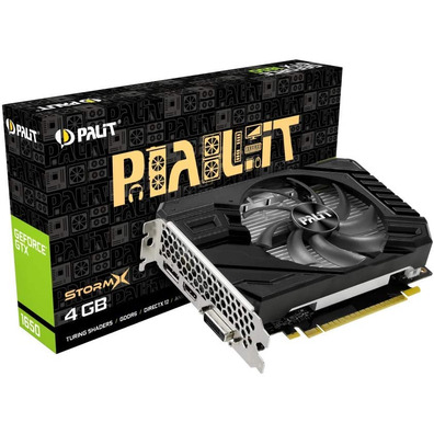 Tarjeta Gráfica Palit GTX 1650 StormX 4GB GDDR6