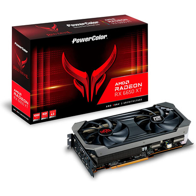 Tarjeta Gráfica Powercolor RX6650 XT Red Devil 3DHE OC 8GB GDDR6