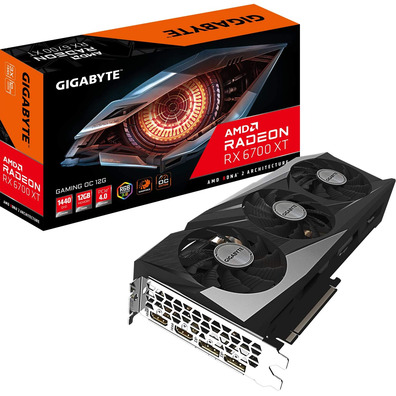 Tarjeta Gráfica RX6700XT OC 12GB GDDR6