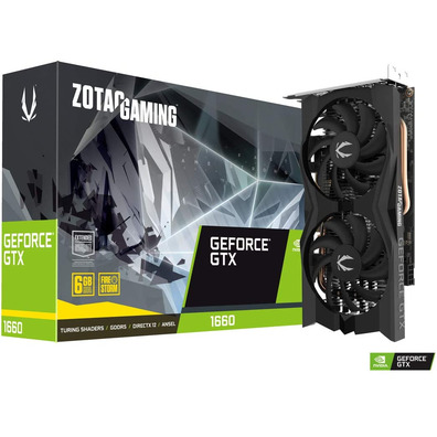 Tarjeta Gráfica Zotac ZT-T16600K-10M Geforce GTX1660 6GB GDDR5