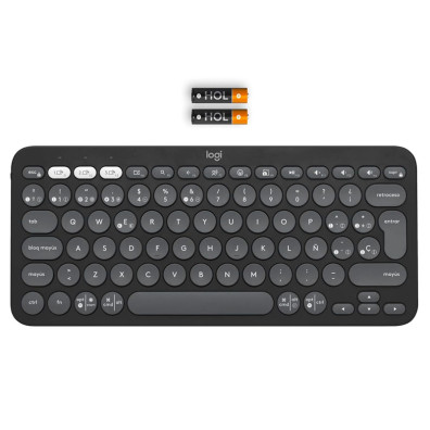 Bluetooh Keyboard Logitech Pebble Keys 2 K380S Graphit