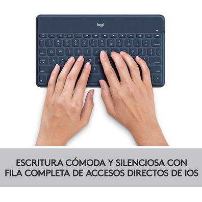 Teclado Bluetooth Logitech Keys-to-Go iPhone/iPad Azul