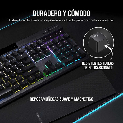 Teclado Corsair K70 RGB Pro MX Rot (Español)