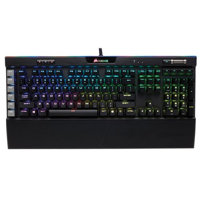 Tastatur Corsair K95 RGB Platinum Cherry MX-Speed-Schwarz
