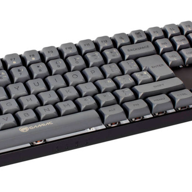 GAMIAC Tastatur TKL90G Mechanisch - Kailh Blue - Schwarz/Gris - (ES)
